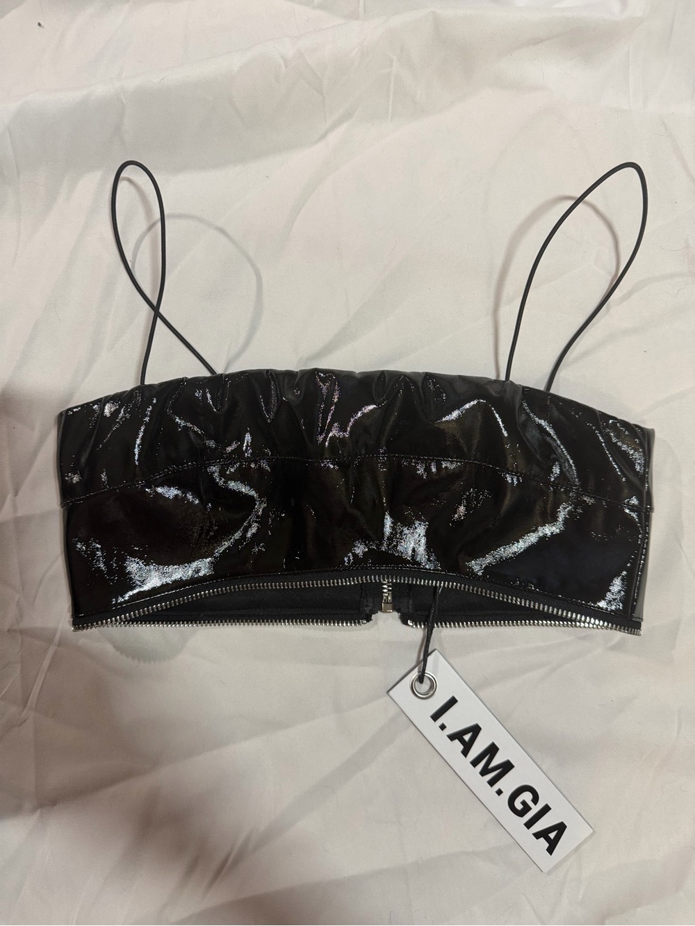 I.AM.GIA Black ISLA top